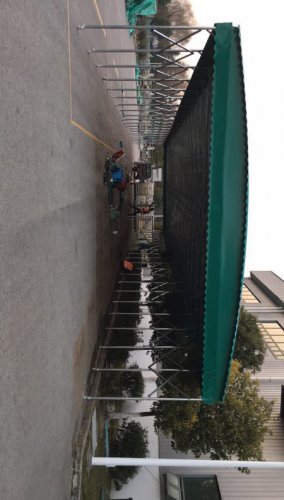 永濟(jì)市大型倉庫雨棚
